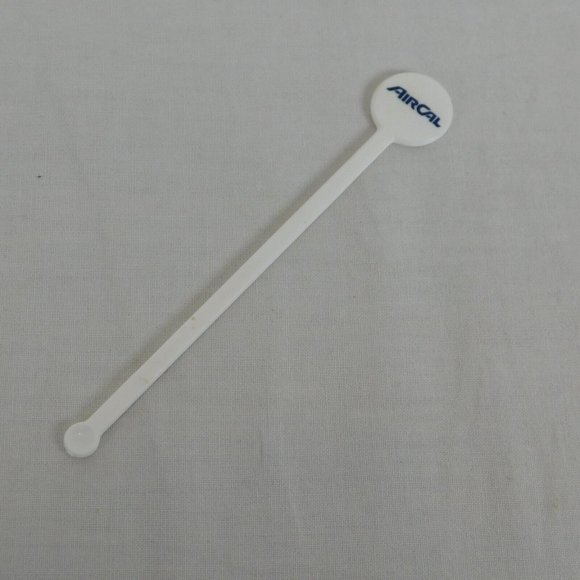 Air California Lot of 4 Vintage Swizzle Stick Stirrer Aircal Airlines Drinks - Picture 9 of 10